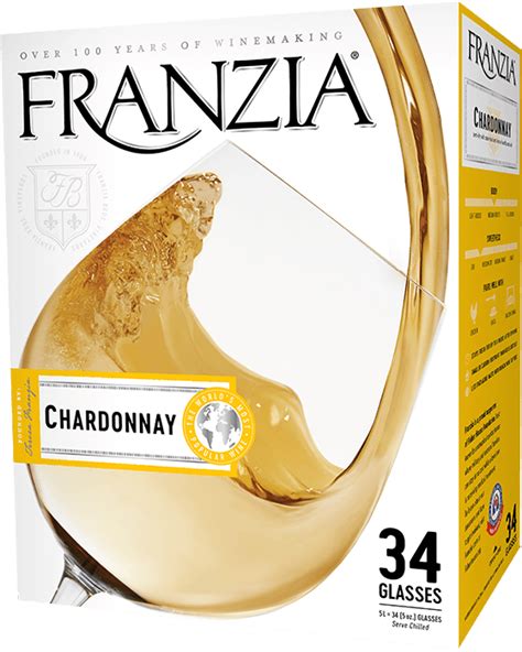 calories in franzia chardonnay